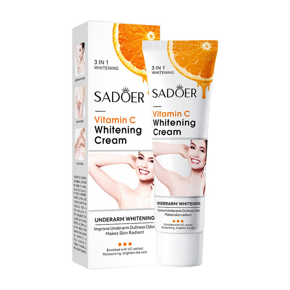 Eryababy sadoer whitening cream new whitening cream moisturizes white skin turn dark white body cream 50g