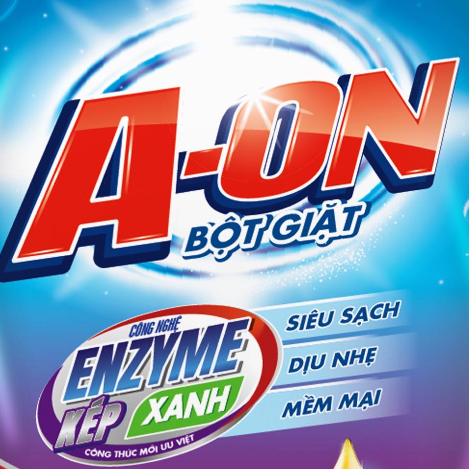 Bột giặt AON Hương Nước Hoa 6kg (Sạch, Thơm)