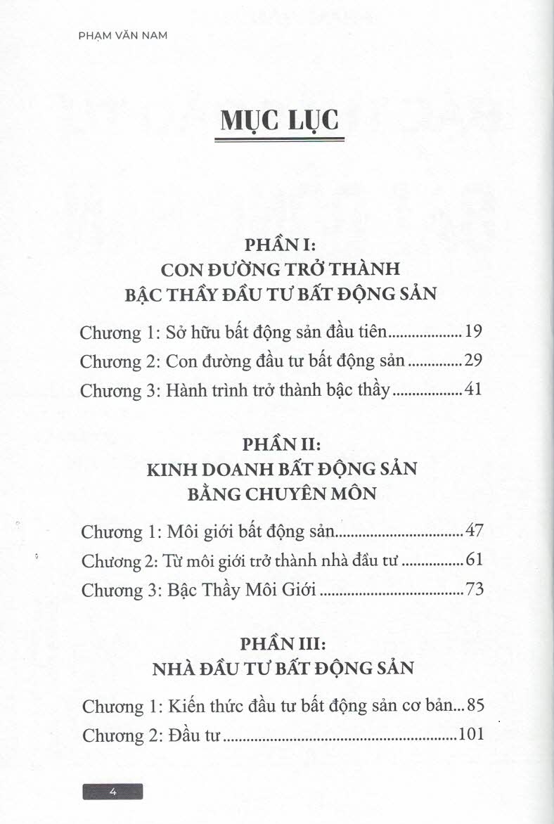 Bậc thầy đầu tư Bất động sản