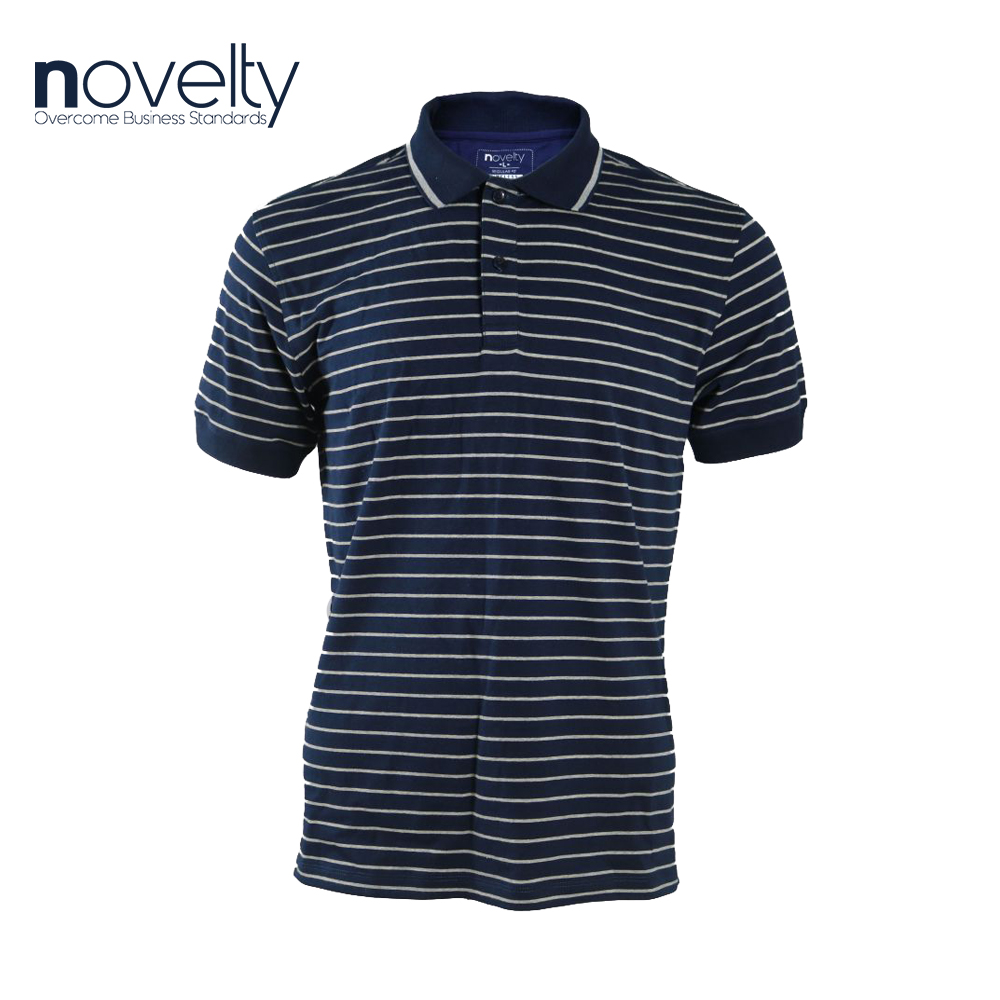 Áo thun polo nam novelty kẻ sọc 180034n