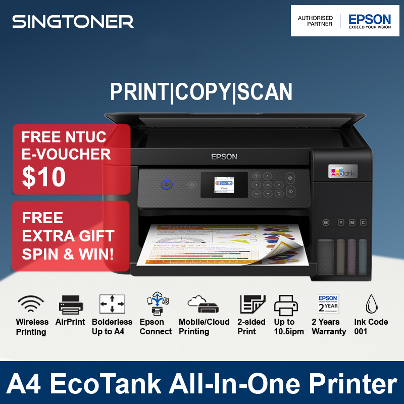 Singapore Warranty Epson L4260 L 4260 4260 Replacement For L4160 L 4160 4160 Business Wi Fi Duplex All In One Ink Tank Inkjet Printer Colour Printer Color Inkjet Printer Color Printer Ink Tank Printer Inktank Printer