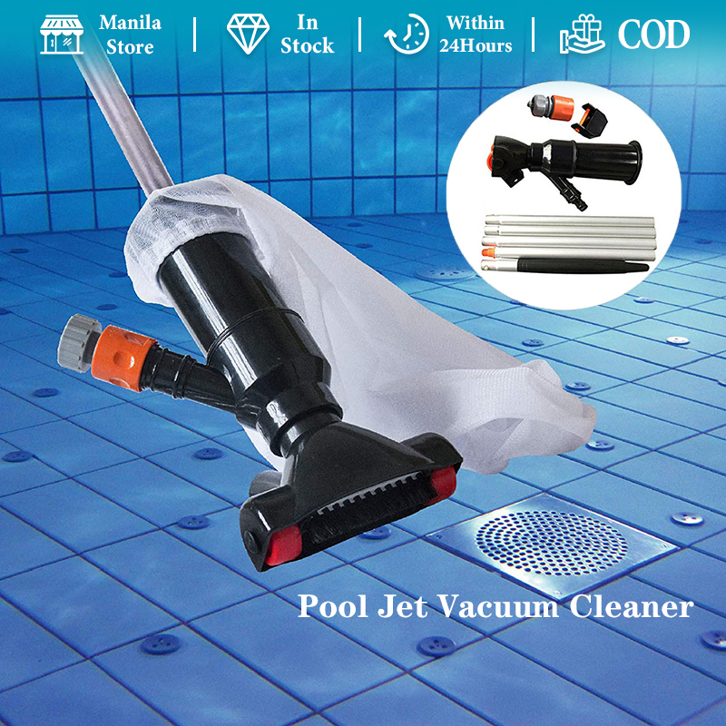 Sajy Pool Vacuum Cleaner Kit With Mesh Bags Portable Pool Vacuum Jet