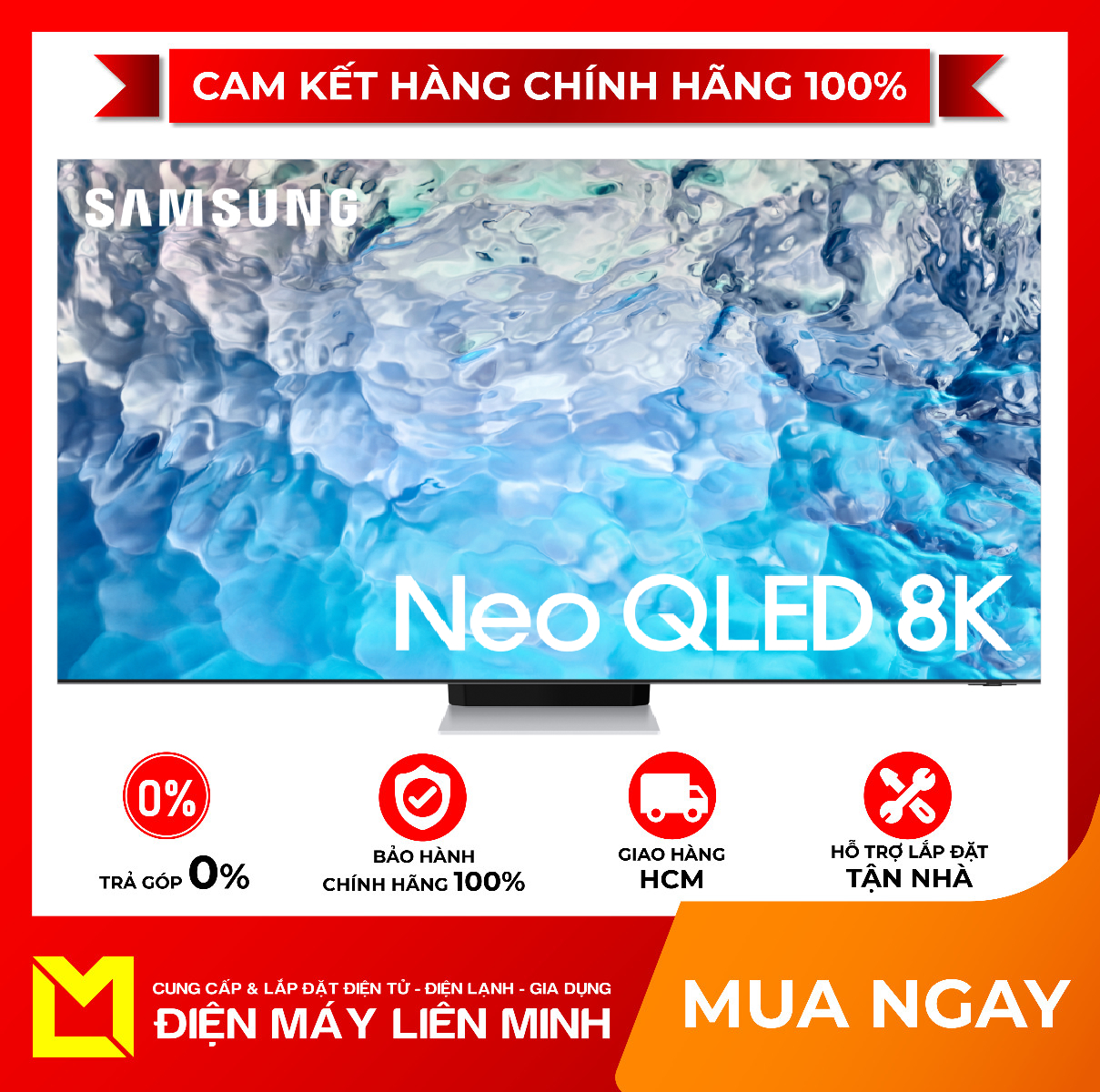 Smart Tivi Neo QLED 8K 75 inch Samsung QA75QN900B Mới 2022 -...
