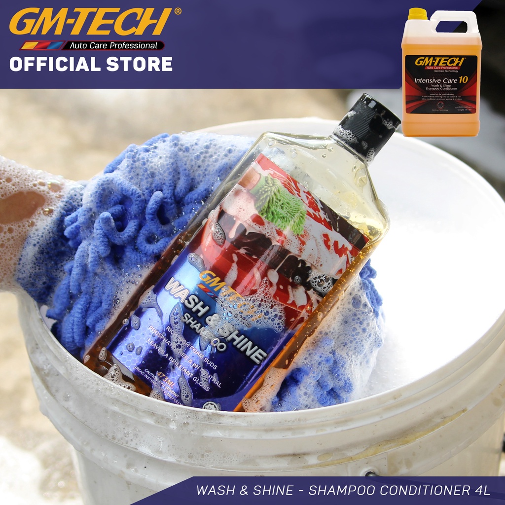GM-TECH Wash & Shine Shampoo