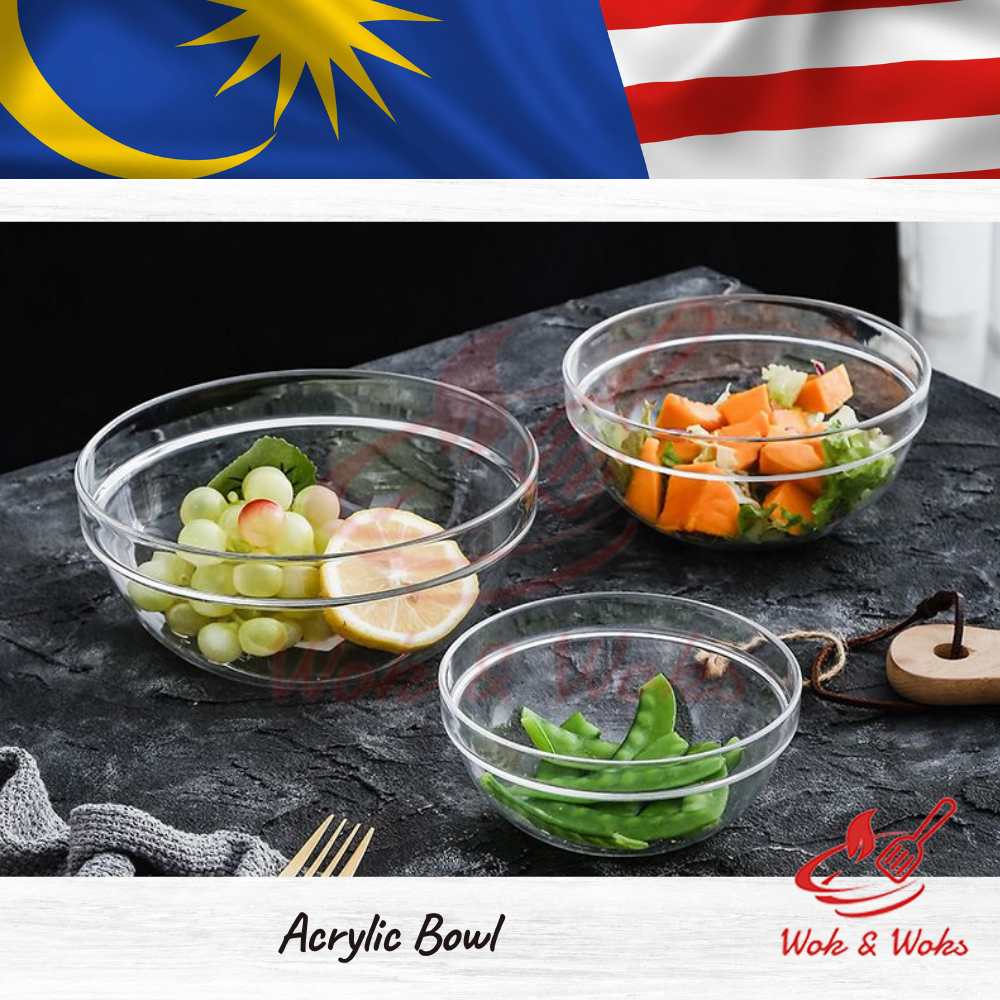 Acrylic Mixing Bowl / Mangkuk Pengadun Akrilik Lazada