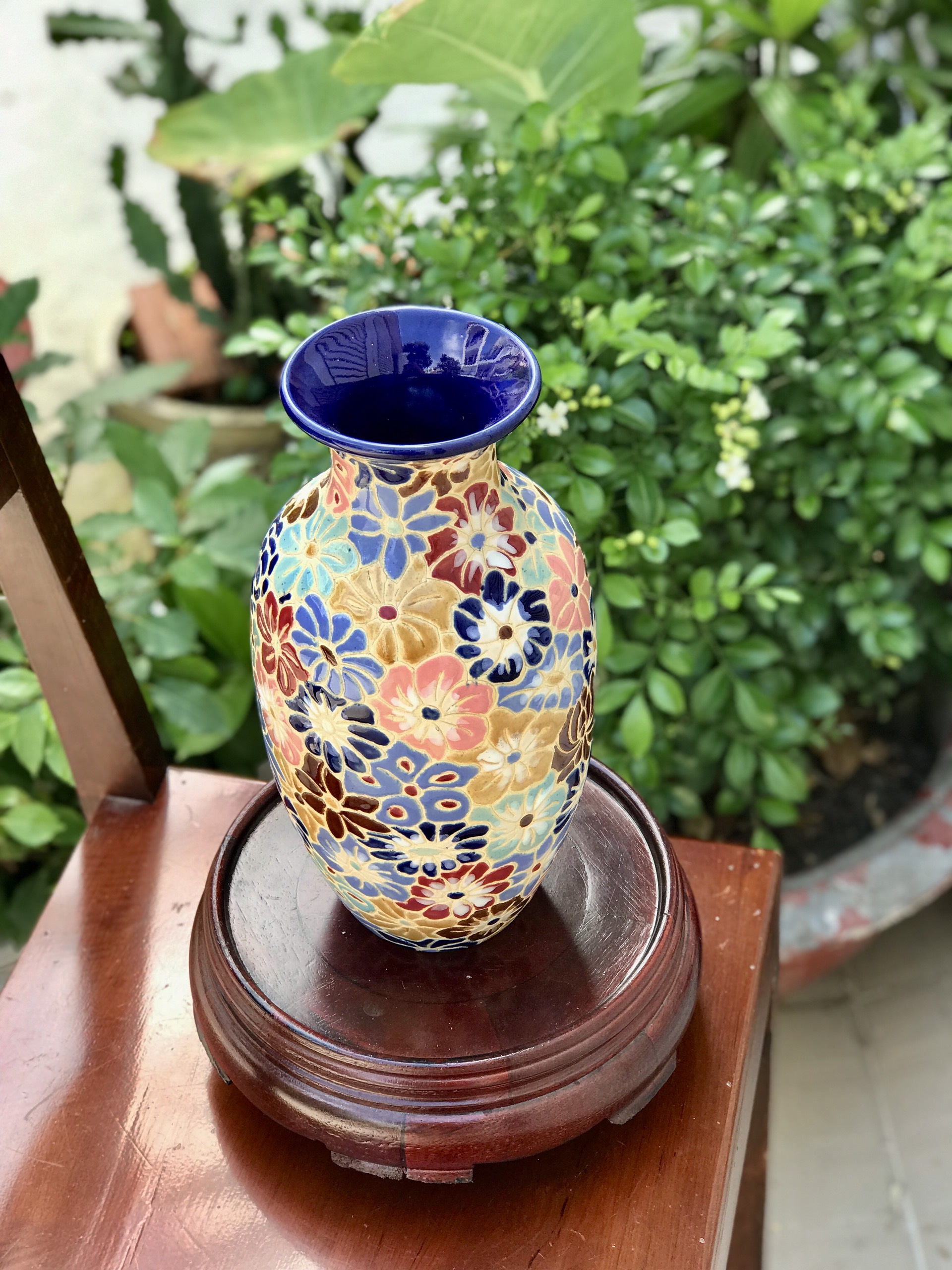 Bình bách hoa gốm sứ biên hòa 29cm