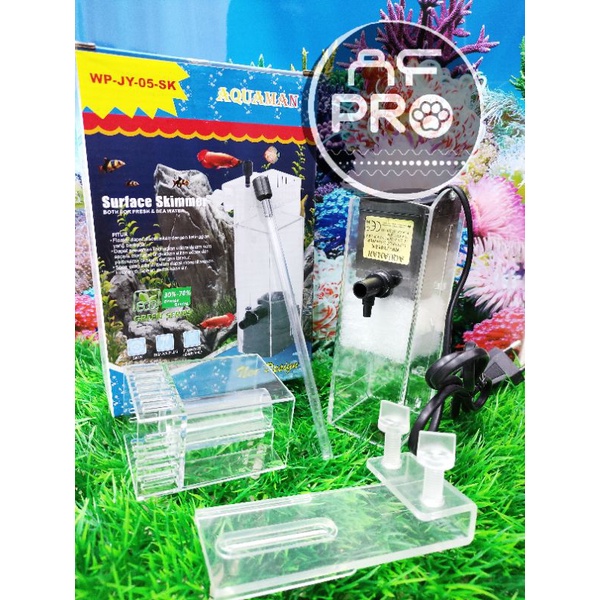 Pompa aquarium skimmer AQUAMAN SURFACE SKIMMER WP JY 05 SK