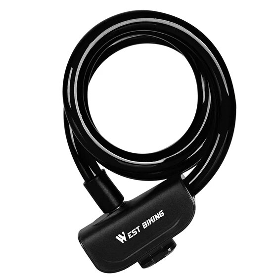 Special Offers Bicycle Bike Lock Anti-Theft Mtb Road Bike Steel Wire Chain Lock Motorcycle Helmet Folding Bike Electric Scooter Safety Padlock