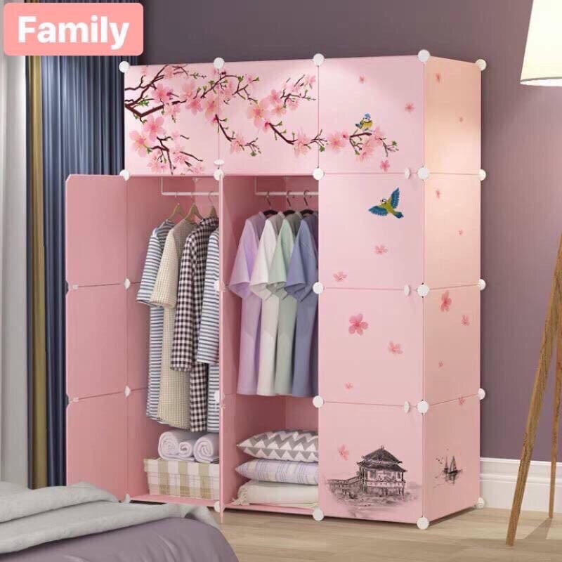 TỦ NHỰA LẮP GHÉP ĐA NĂNG 12 Ô