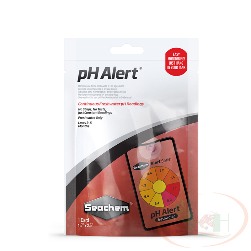 Thẻ test nước seachem ph alert theo dõi ph