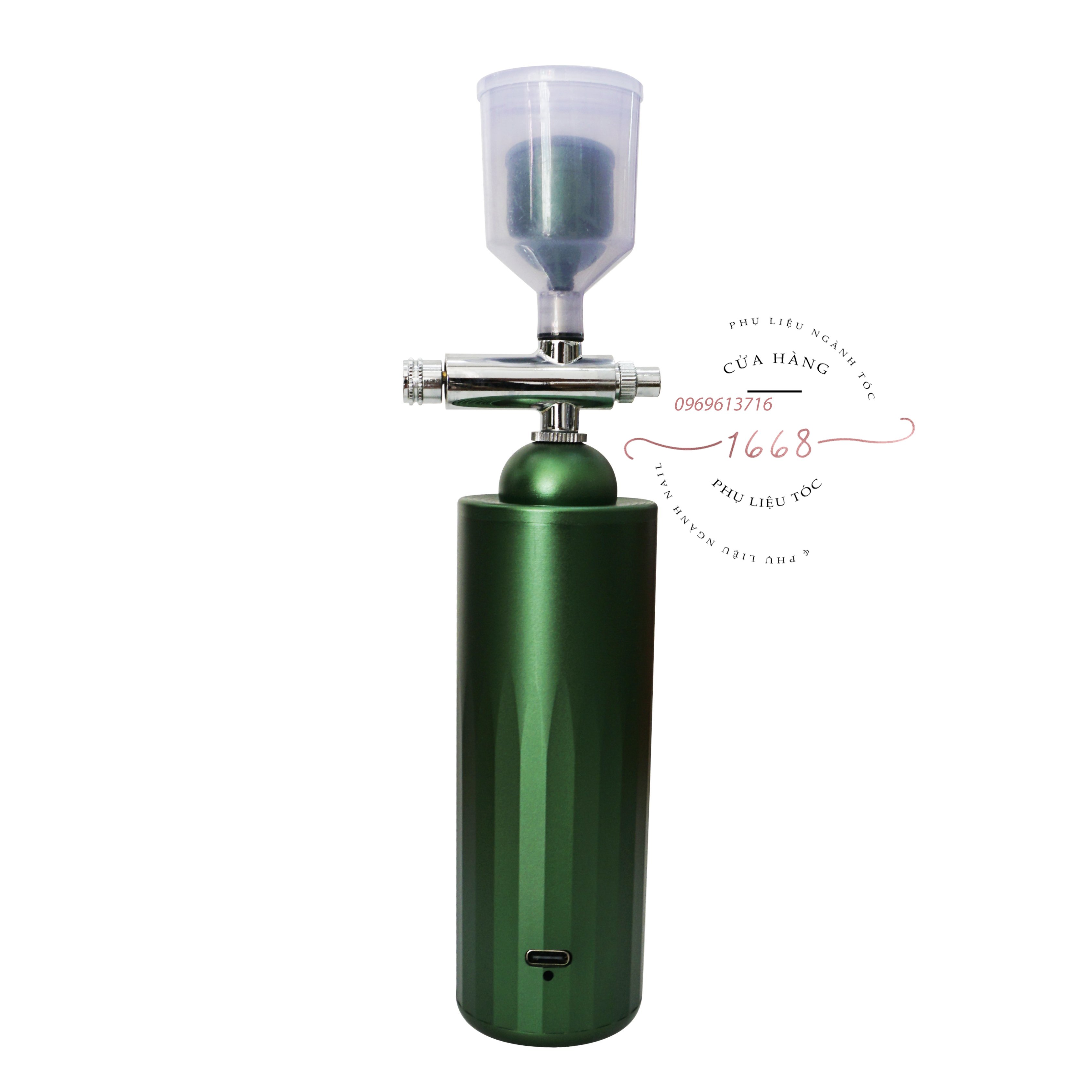 Máy phun oxy mini cầm tay súng phun sương cho da, dưỡng ẩm da mặt,