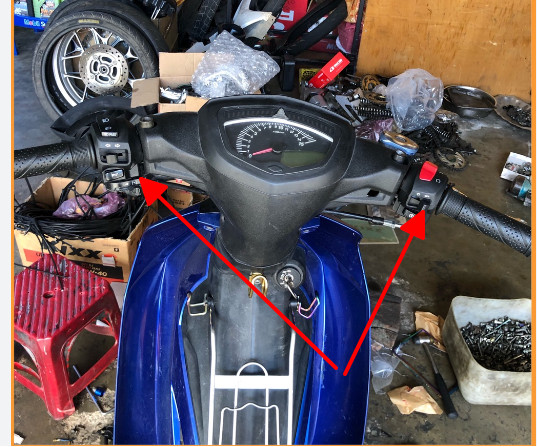 Cặp cùm công tắc ex150 lOẠI1