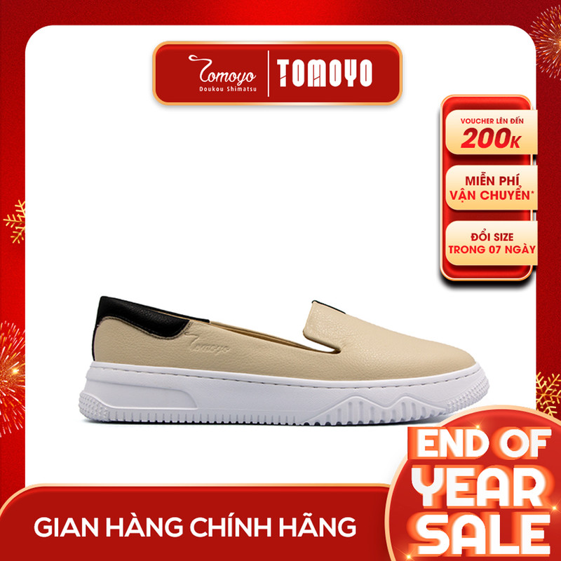 SIÊU SALE 6.6 | Giảm 30% đơn 199k - Giày Sneaker Nữ Tomoyo Da Microfiber "SIÊU NHẸ" TMW20509