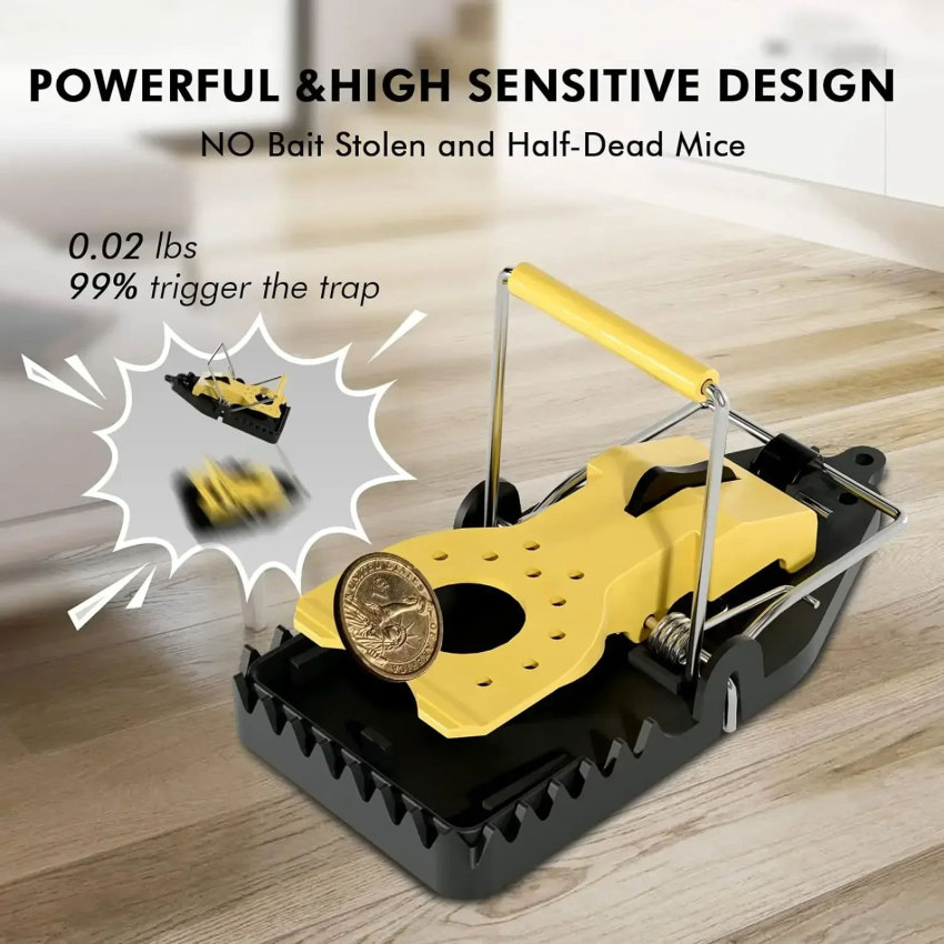 Mouse Trap Mouse Trap Indoor Small Reusable Mouse Trap Bait Cup Effective Mouse Trap Mouse Trap
