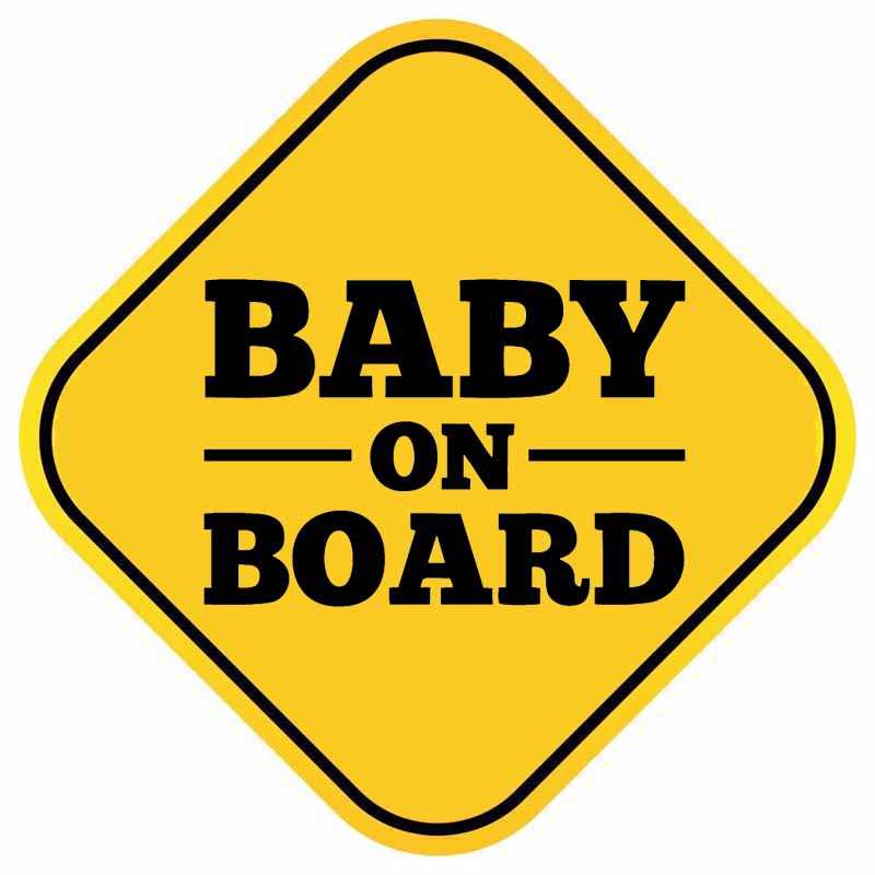 【Get the Perfect Fit】 Personality Customization Baby On Board Car ...