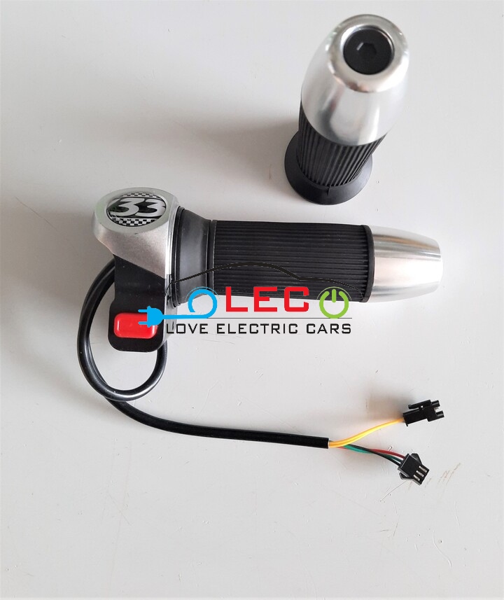 Tay Ga 133 Bọc Nhôm Có Nút Nhấn