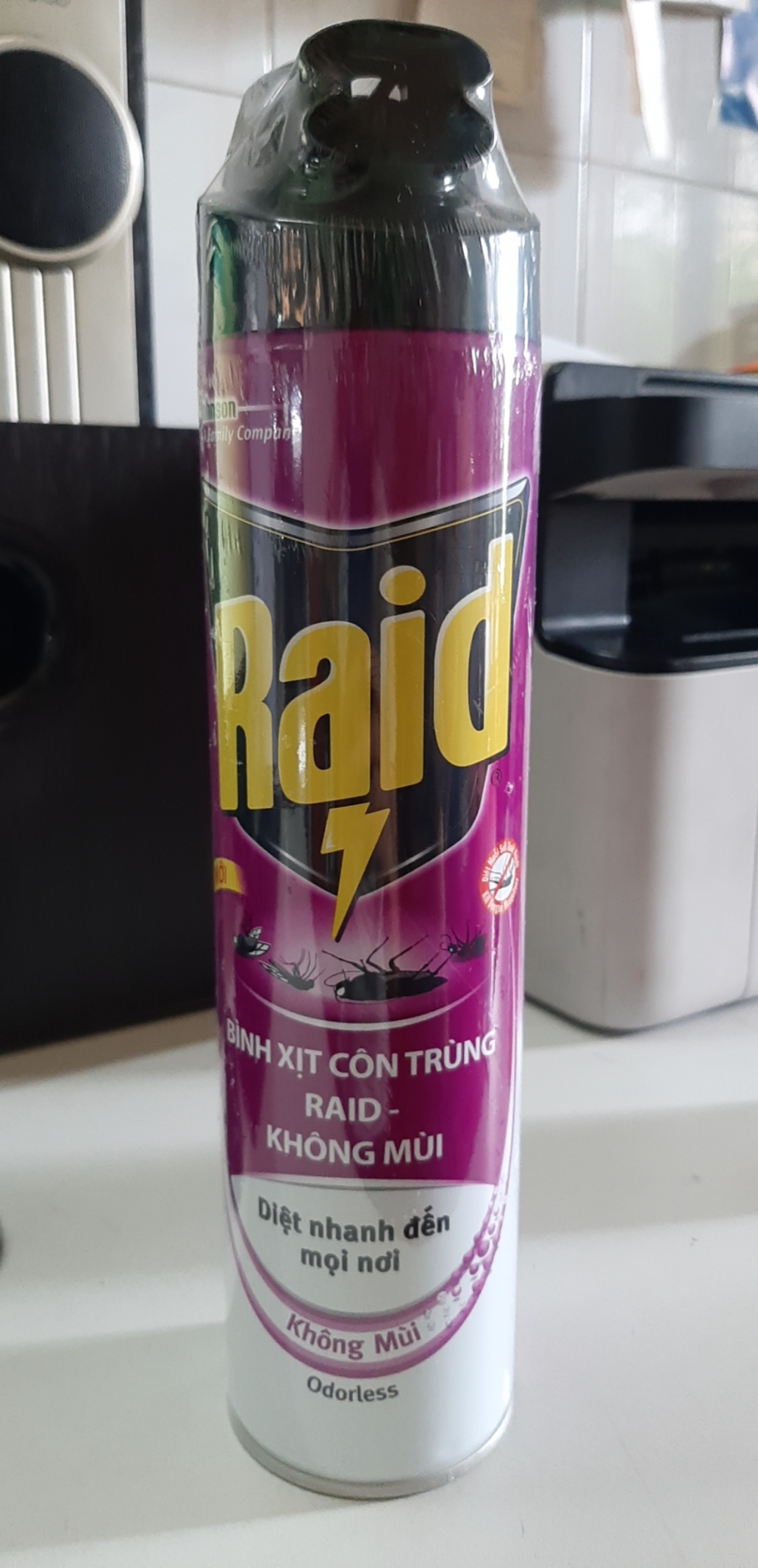 Bình Xịt Muỗi RAID 600ml (3 Mùi)