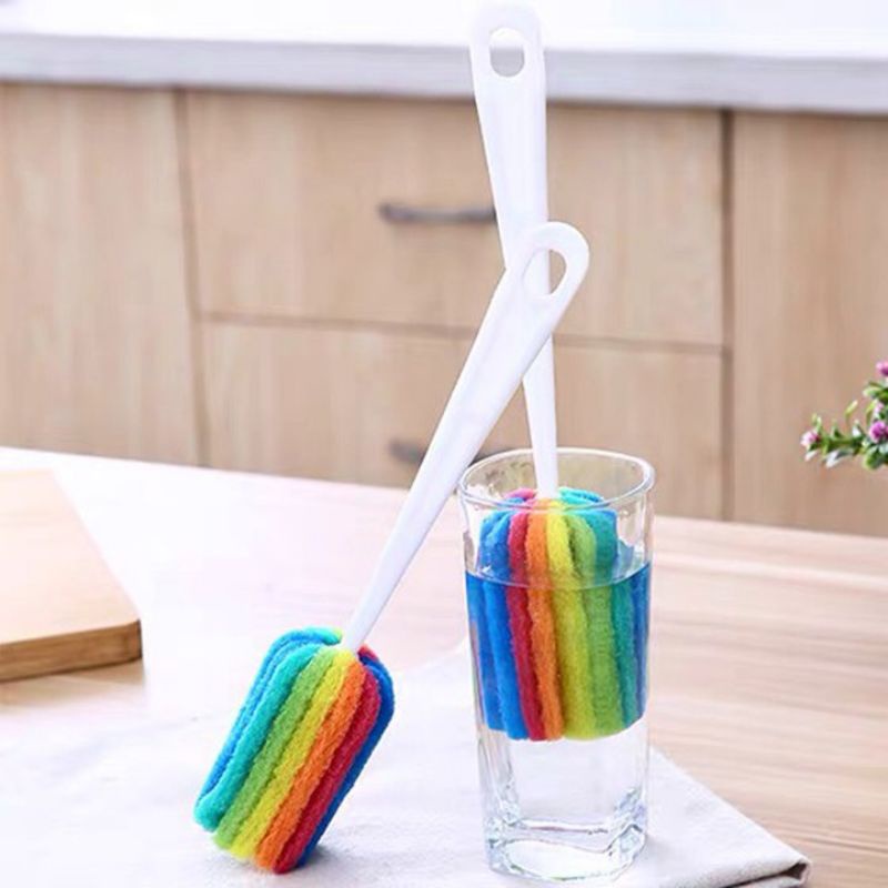 Cây cọ rửa ly 7 màu