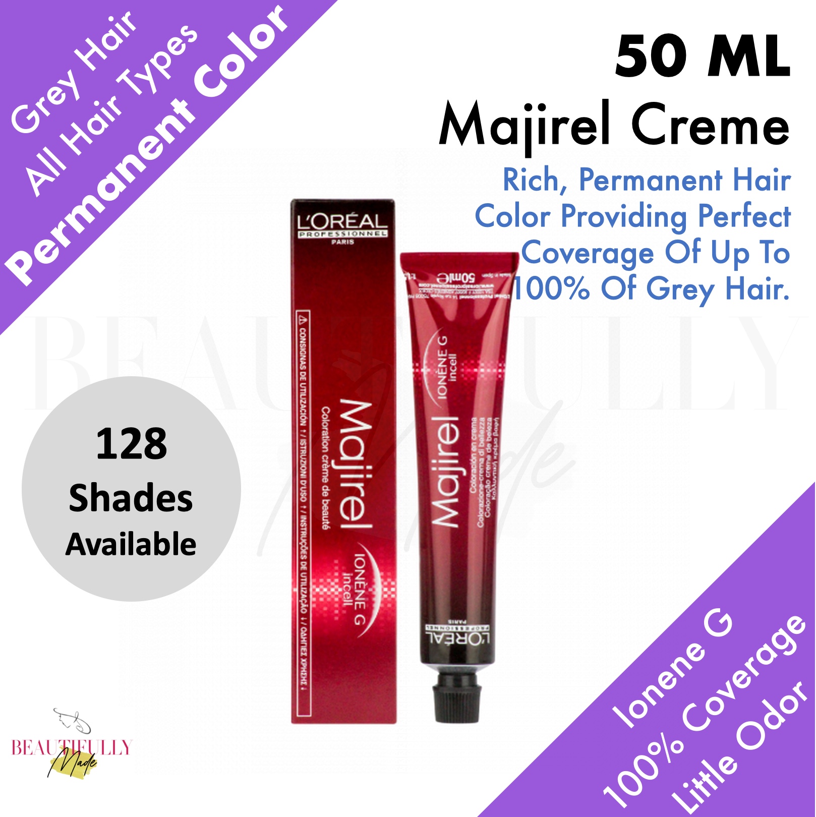 L'Oreal Professional Majirel Permanent Hair Color Creme 50ml - LOreal  Majirel Fashion Hair Dye Cream • Many L'Oréal Hair Colours Available |  Lazada Singapore