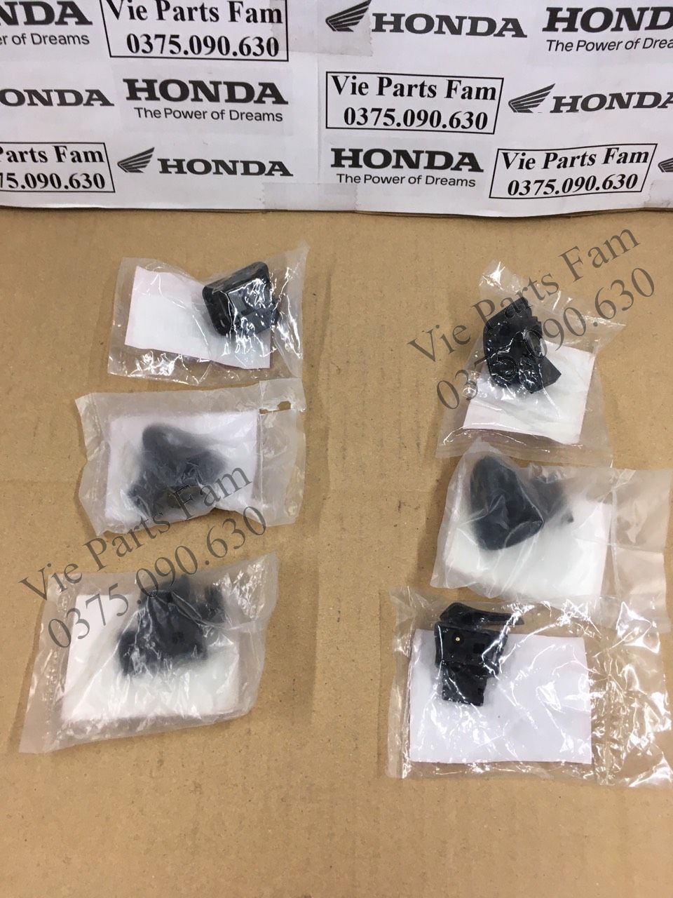 Combo bộ 6 nút công tắc SH 2012-2016, hàng din Honda mới 100%