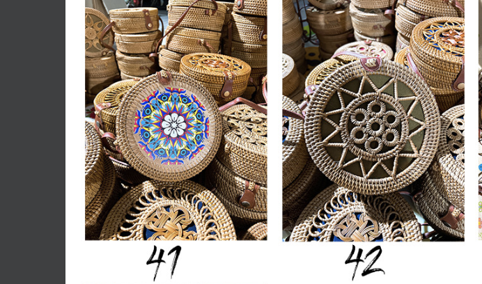 Túi đeo chéo guột, Túi mỹ nghệ Handmade