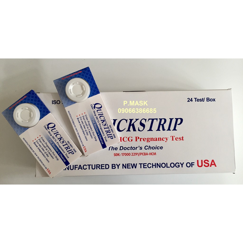 Que Thử Thai Quickstrip Hộp 24 Que