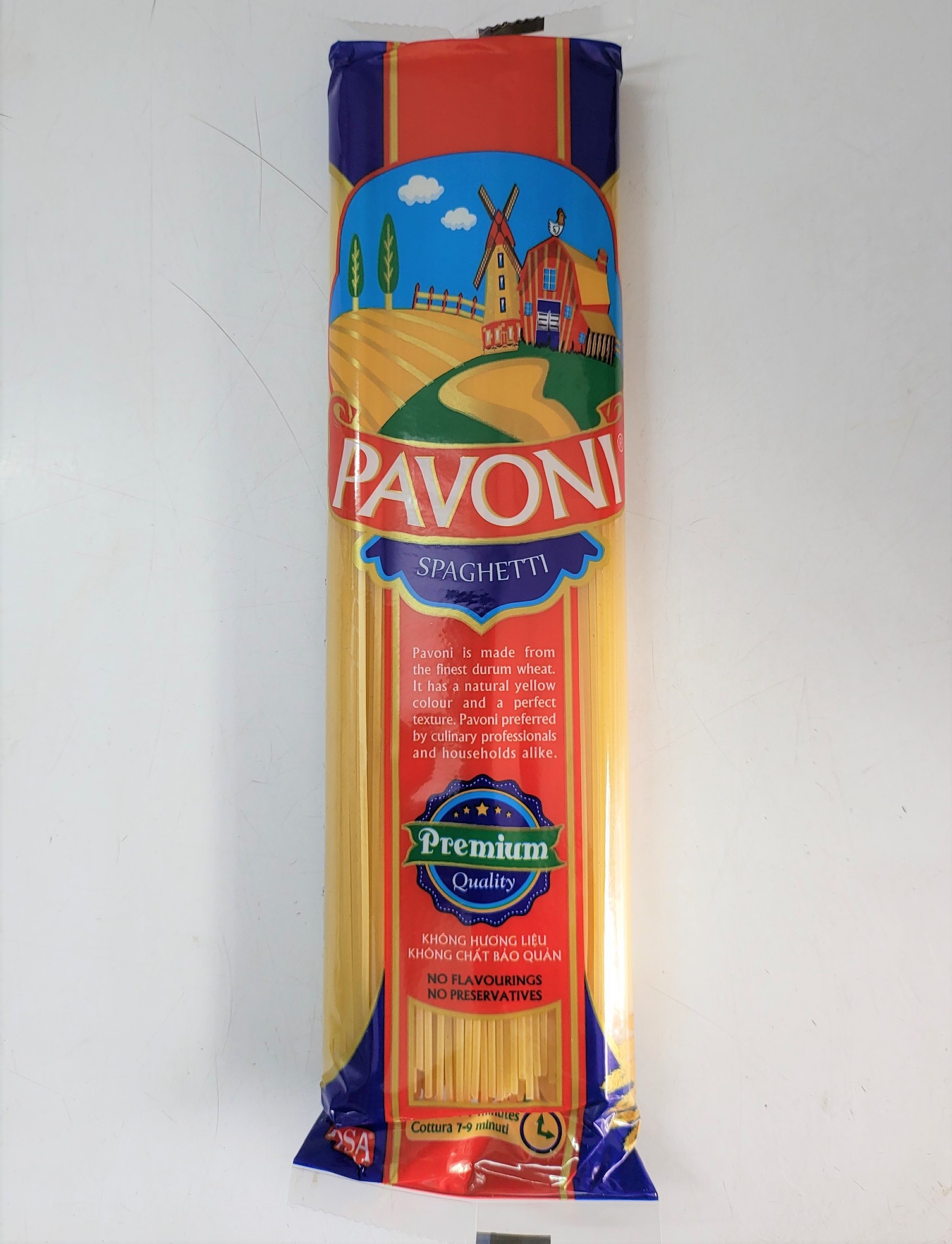 [Túi 400g] MÌ Ý [Turkey] PAVONI Spaghetti Pasta