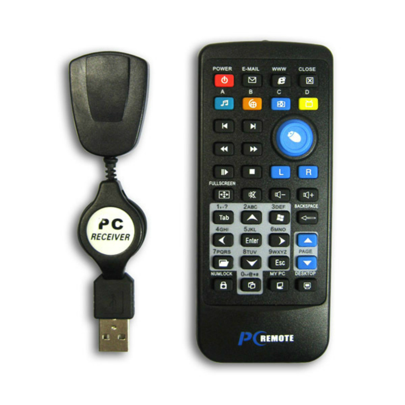 IR HTPC Wireless Mouse Remote Control Controller USB Laptop PC Wireless Media Remote Control Mouse Keyboard Center Controller
