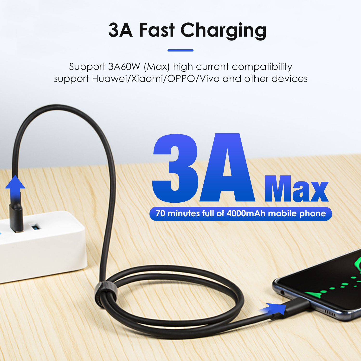 【Unbeatable SKU活动价s】 USB C to USB A Cable USB 3.1 3.2 Gen2 10Gbps USB C Data Cable Auto 3A for USB C External SSD MacBook Pro Galaxy S23.