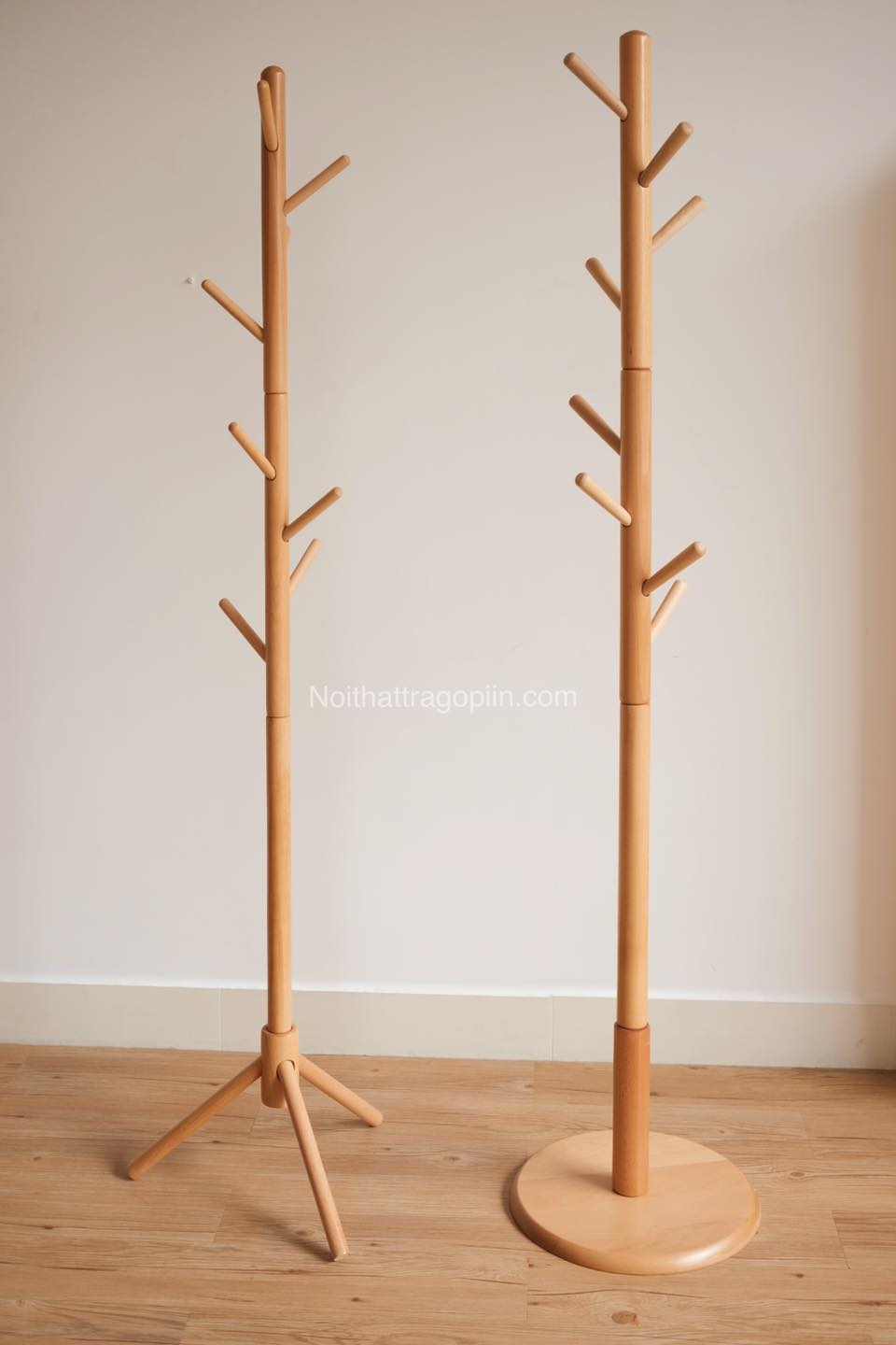 Cây treo đồ gỗ 02