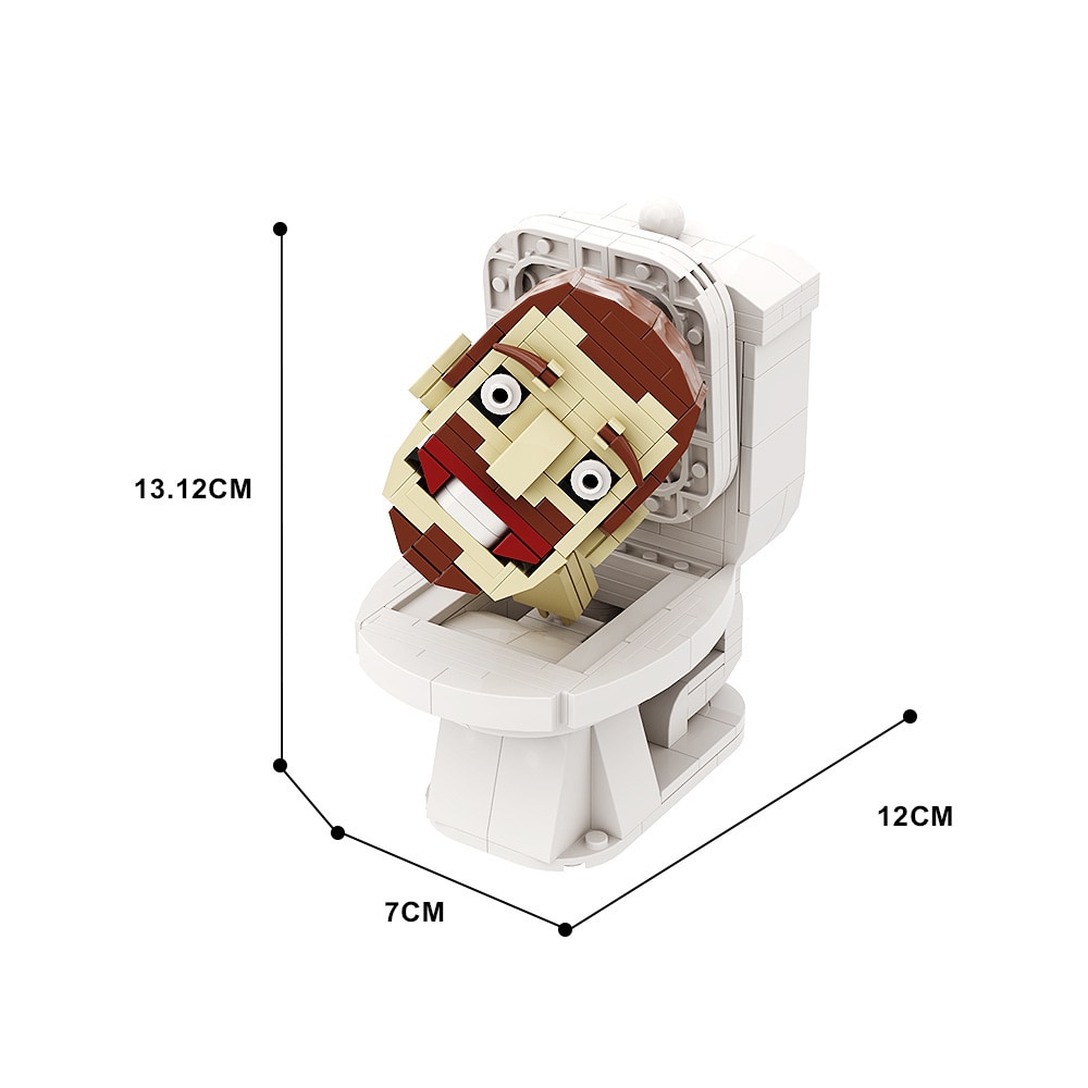 LEGO MOC Bricheadz: Fnaf 2: Withered: W.Foxy (2.0) by