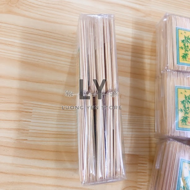 [Lốc 10 gói] Tăm trúc, tâm xỉa răng Mai Anh cao cấp