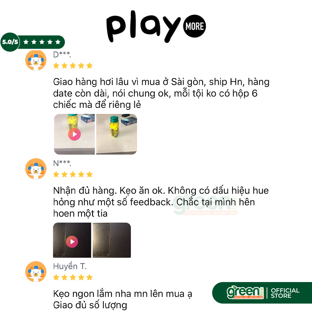 Kẹo đồ chơi Unicorn Doo Playmore Thái lan 9g