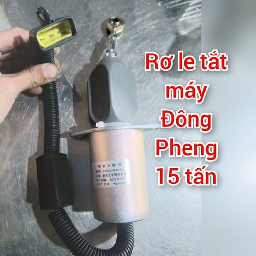 Rơ le tắt máy. đen vuông-túi vải-tắt máy xúc-dongfeng
