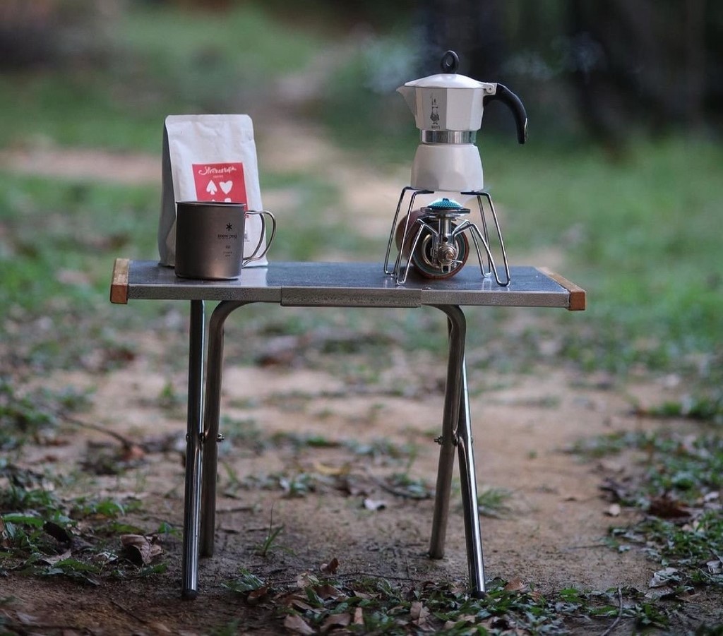 Bàn inox gấp gọn Campingmoon T-370