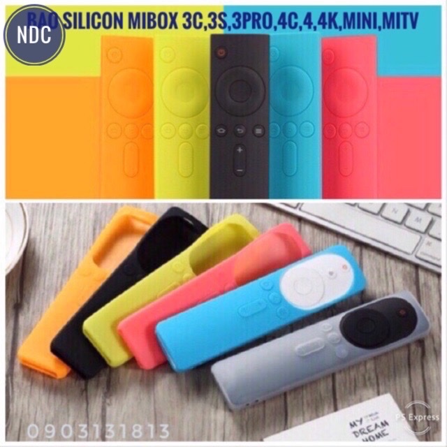 [HCM]Bao silicon remote Mibox 3c, 3s, 3s pro, 4c, 4, 4K, mini, miTV