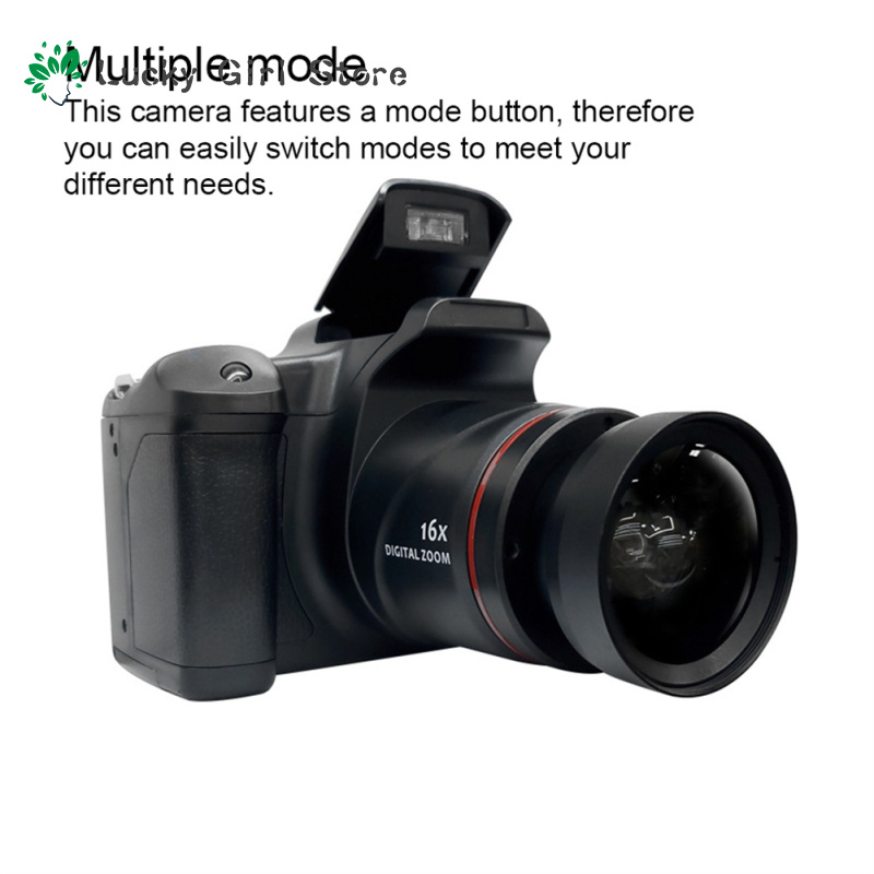 Digital Camera With 2.4 Inch Screen Wide-Angle Lens 16X Zoom Digital ...