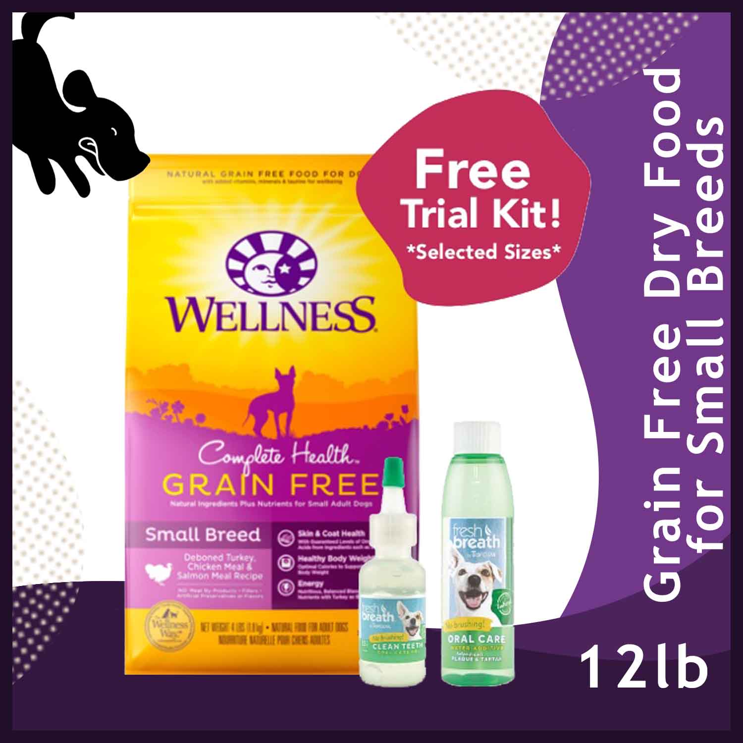 wellness complete health puppy grain free