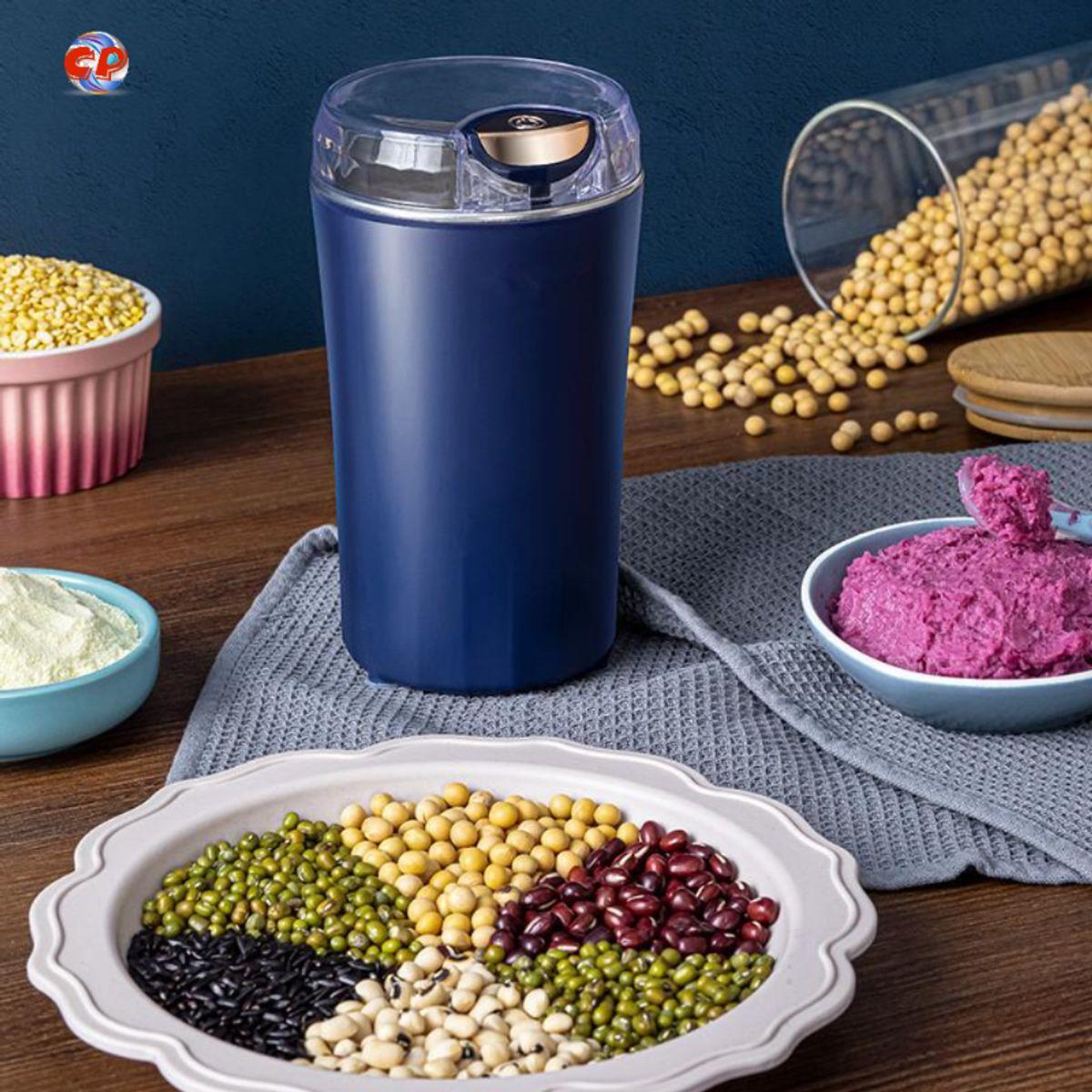 Máy xay nghiền mini cầm tay đa năng, xay bột khô, đậu nành, hạt ngũ cốc, cafe siêu mịn