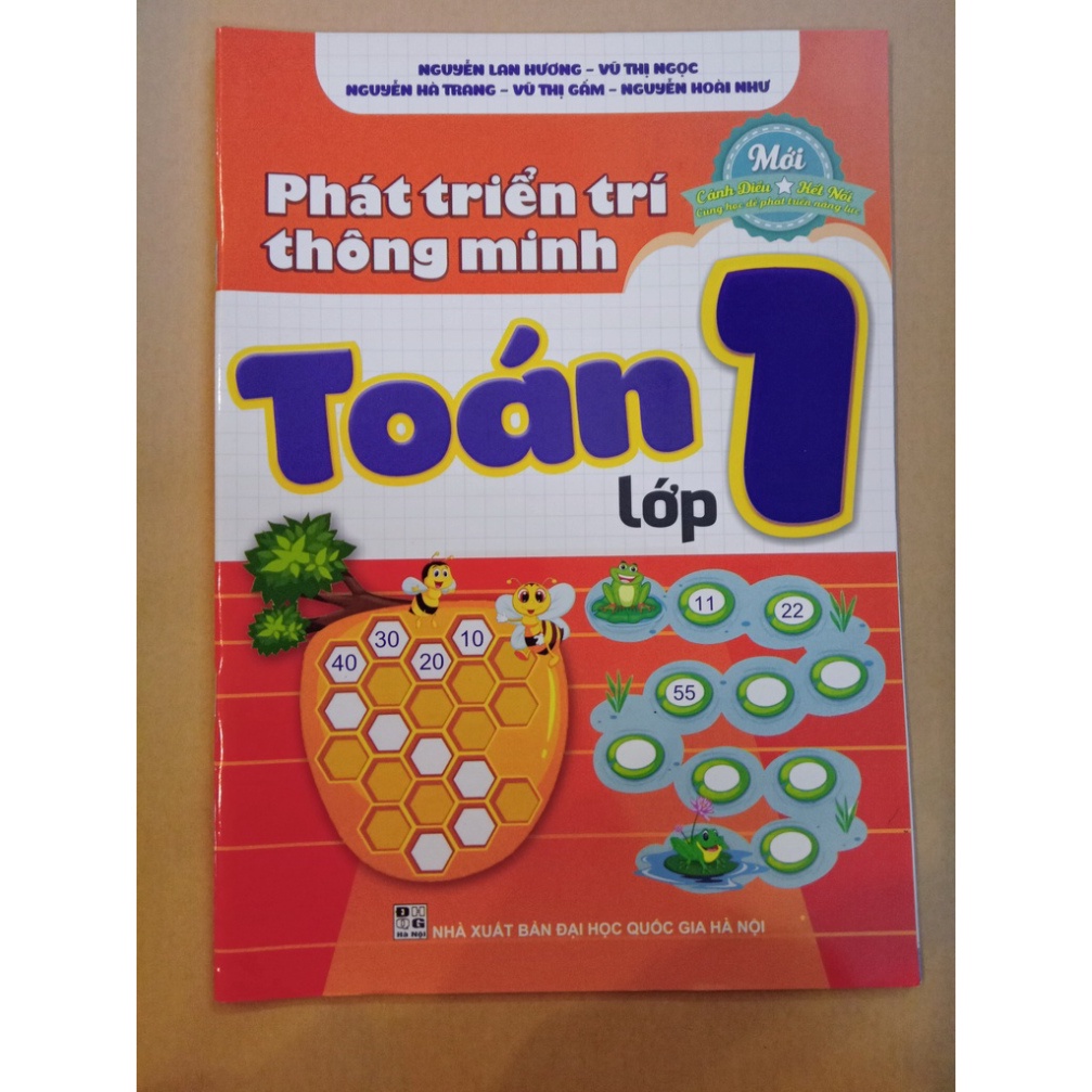 Sách Phát triển trí thông minh toán lớp 1