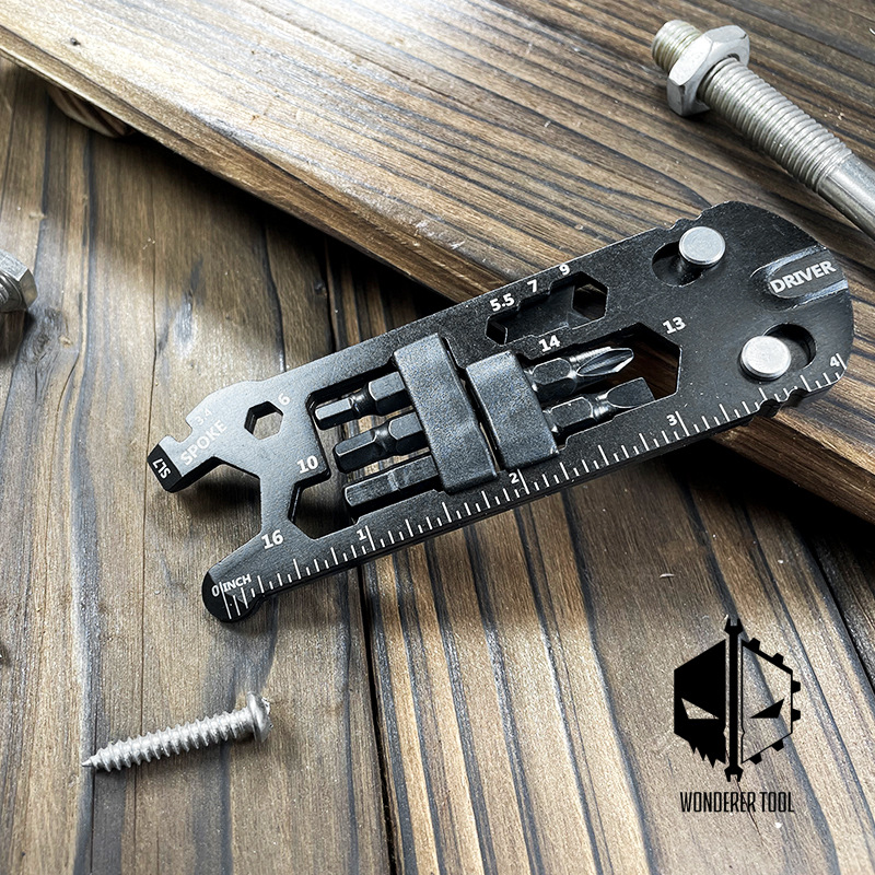 [Mới về]Móc khóa multitools dụng cụ lục giác đa năng