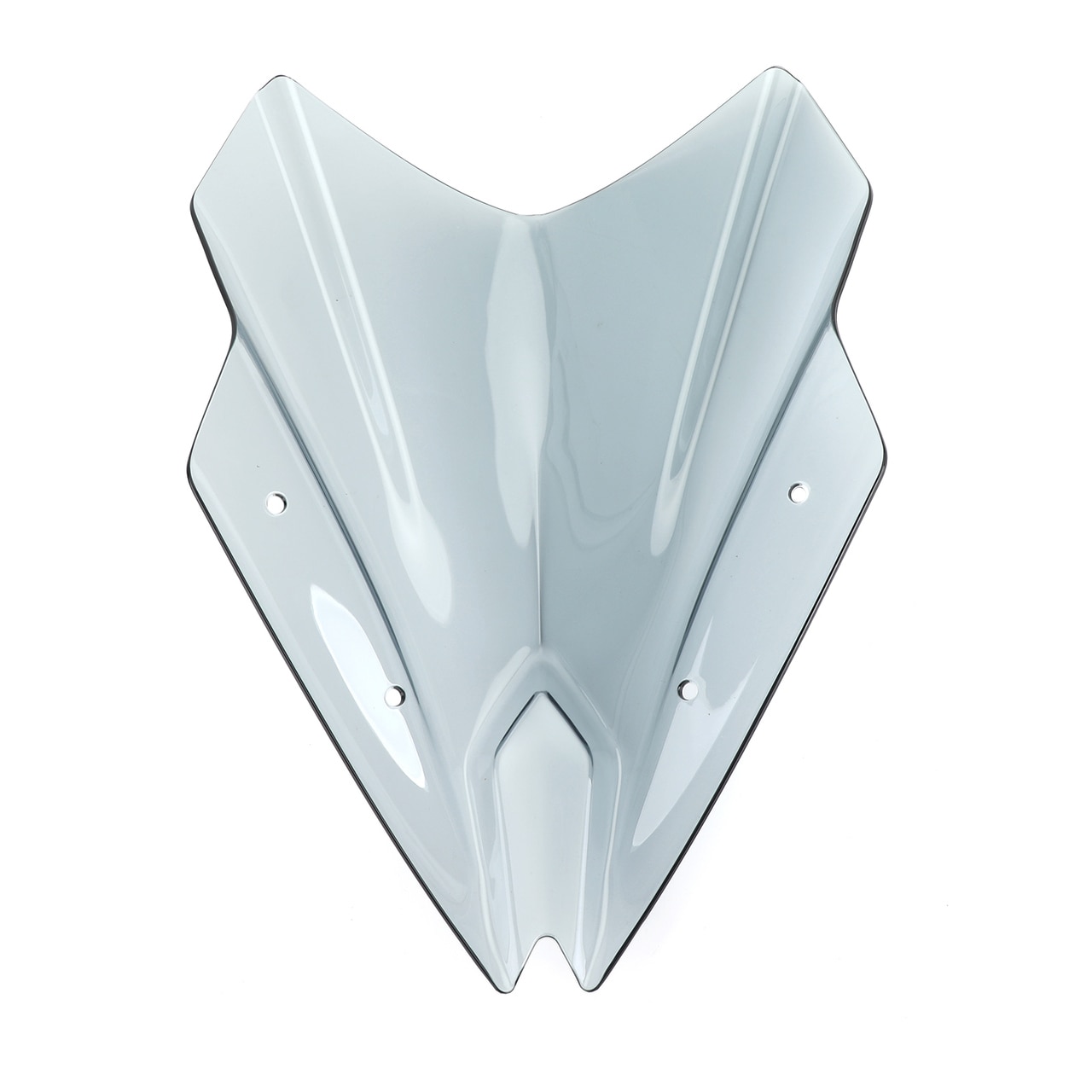 Motorcycle double bubble windshield windscreen screen flyscreen deflector for kawasaki ninja 650 ex650 er6f ex 650 er-6f 2017 2018 2019