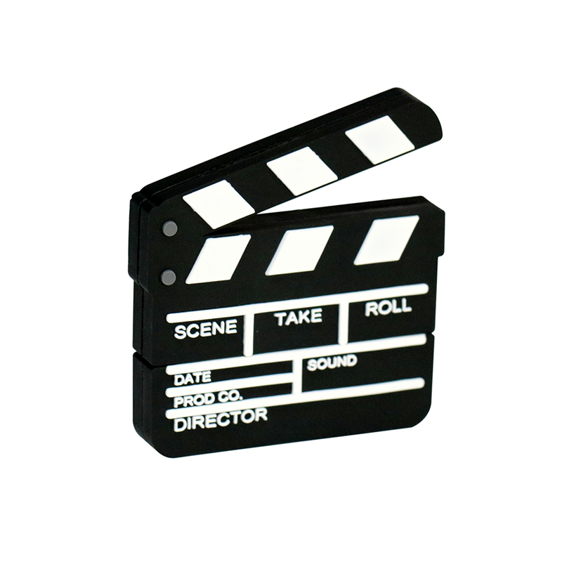 USB Flash Drive 256GB USB 2.0 Memory Stick Disk Film Slate Movie Clap ...
