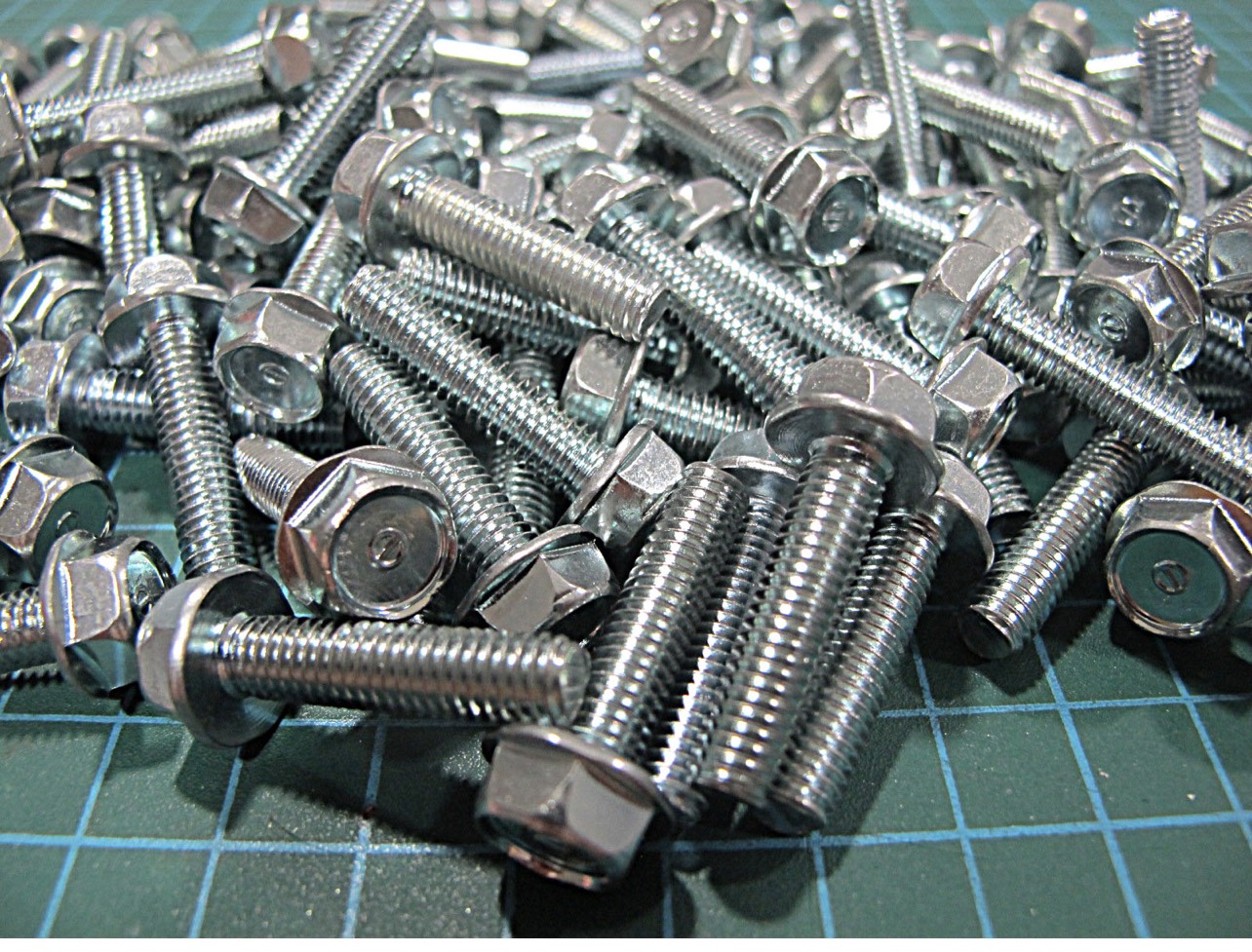 SET 10 Con Bulon Long Đền M6 x 25MM Răng Thuận