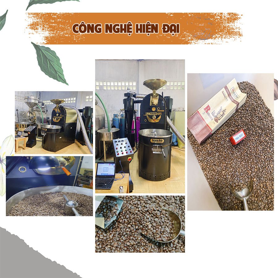 Cà phê Arabica Cầu Đất nguyên chất rang mộc 500gr