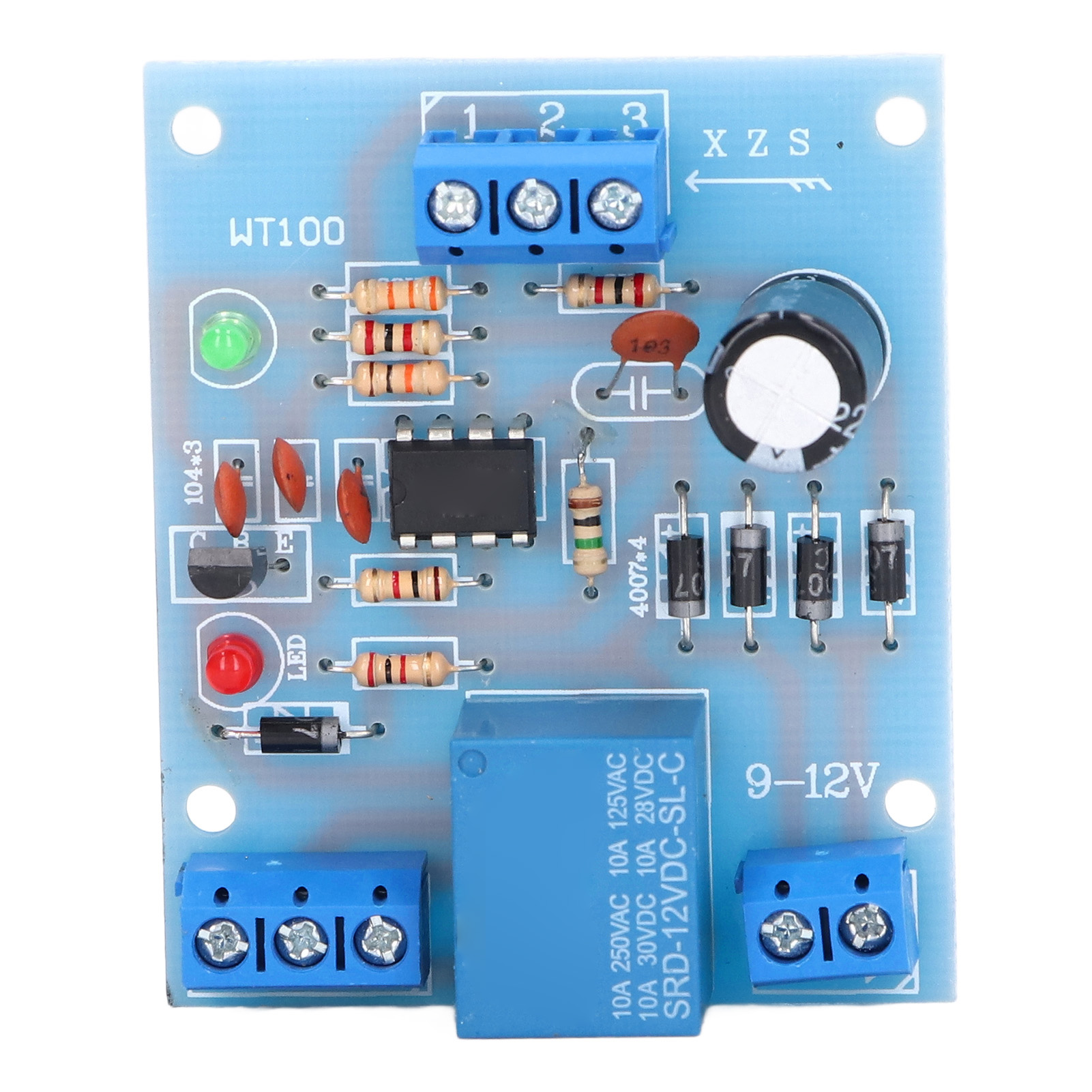 Water Level Sensor Module Simple Wiring Multifunctional Drainage Control Circuit Board Low Consumption for Pond Tanks for Garages