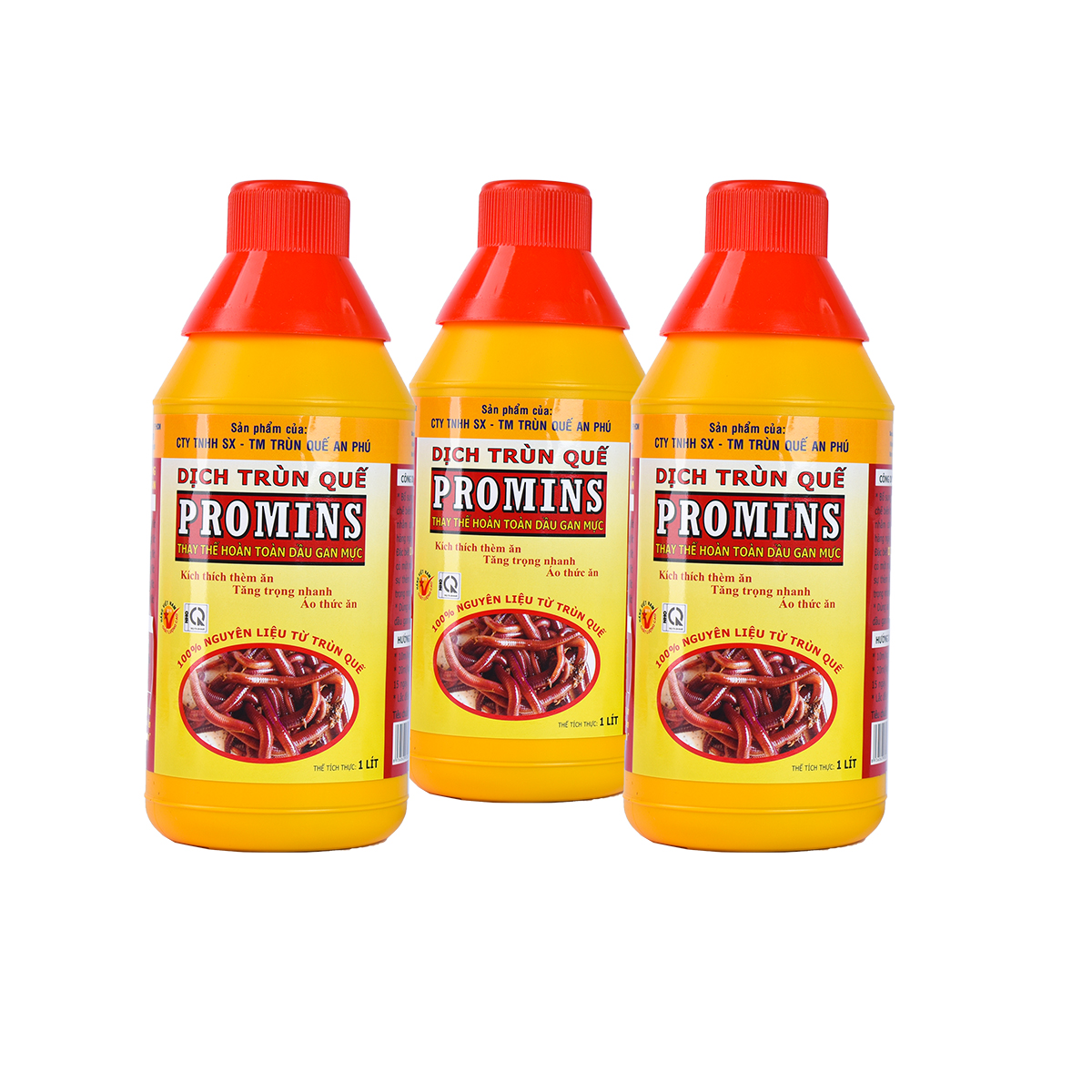Dịch trùn quế Promins nuôi lươn can 5 lit
