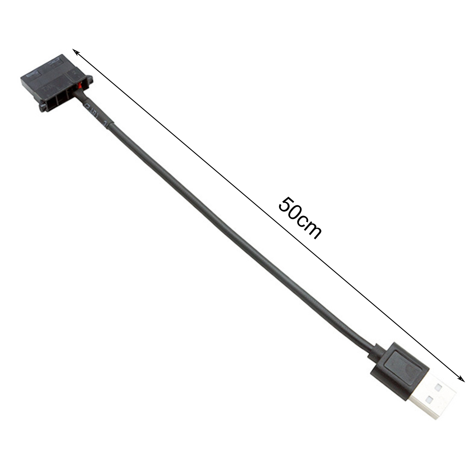 Large Storage Adapter Cable for High Current Devices Computer Fan Cable Universal Usb to 4pin Computer Cooling Fan Adapter Cable Efficient Cpu Cooler Adapter for Enhanced Cooling Ideal Cooling Fan for Computers