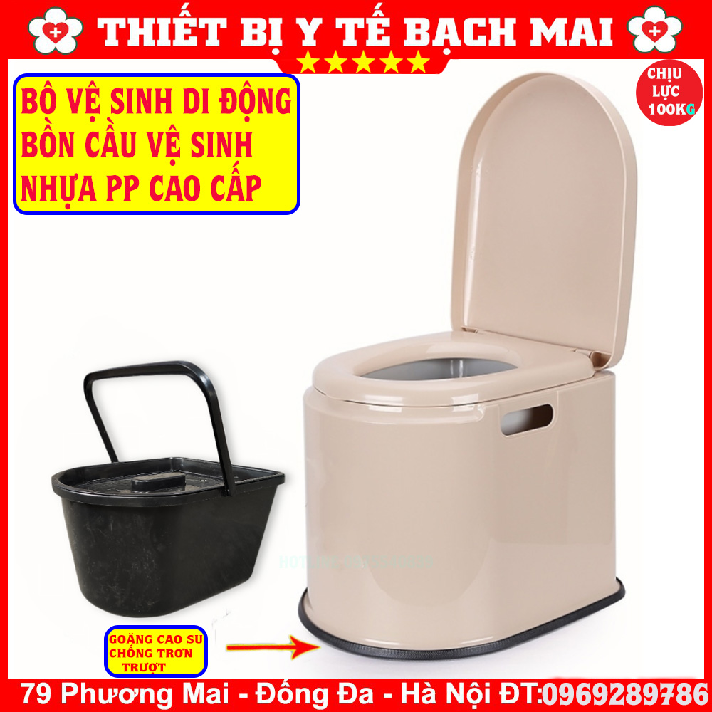 [HN] Bô Vệ Sinh Di Động Tiện Lợi Cho Người Già Bà Bầu