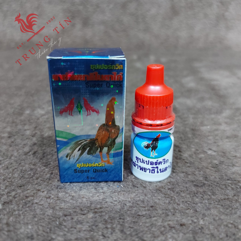 Thuốc gà đá điều trị giun mắt ở gà đá (1 lọ / 5cc)